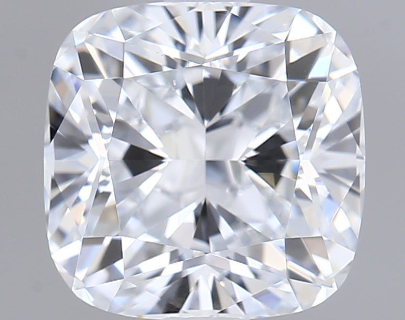 1.52 Carat Cushion Shaped, Ideal Cut, D Color, VS1 Clarity, IGI Certified Lab Grown Diamond