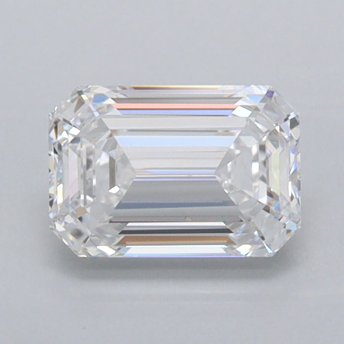 1.07 Carat Emerald Shaped, Ideal Cut, D Color, VVS1 Clarity, IGI Certified Lab Grown Diamond