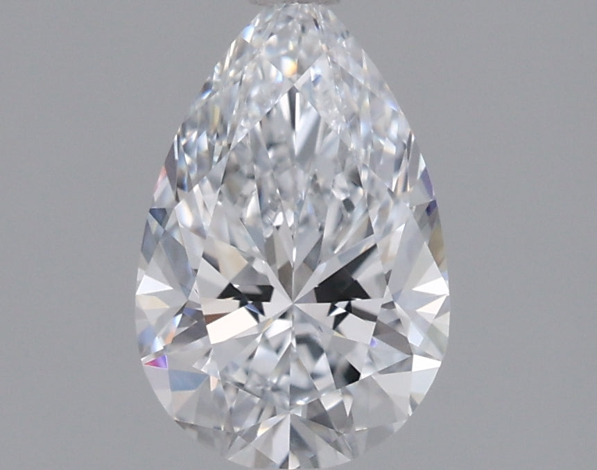 1.05 Carat Pear Shaped, Ideal Cut, D Color, VVS1 Clarity, IGI Certified Lab Grown Diamond