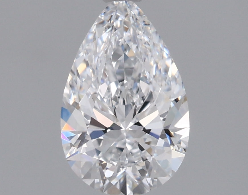 1.04 Carat Pear Shaped, Ideal Cut, D Color, VVS1 Clarity, IGI Certified Lab Grown Diamond