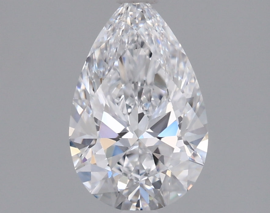 1.05 Carat Pear Shaped, Ideal Cut, D Color, VVS1 Clarity, IGI Certified Lab Grown Diamond