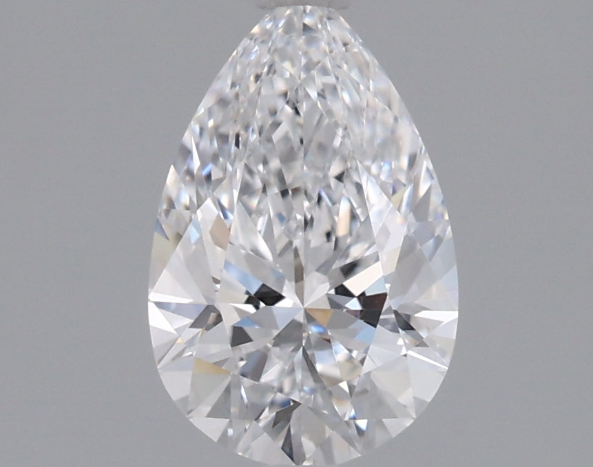1.00 Carat Pear Shaped, Excellent Cut, D Color, VVS1 Clarity, IGI Certified Lab Grown Diamond