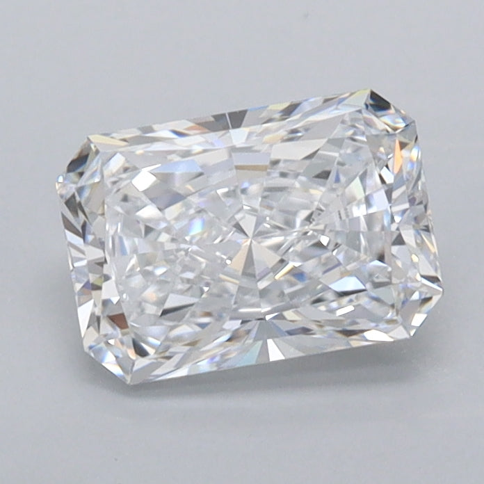 1.05 Carat Radiant Shaped, Excellent Cut, D Color, VVS1 Clarity, IGI Certified Lab Grown Diamond