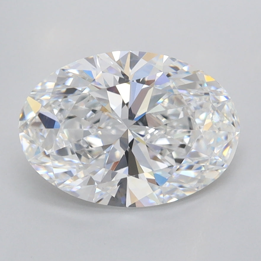 2.03 Carat Oval Shaped, Ideal Cut, D Color, VVS1 Clarity, IGI Certified Lab Grown Diamond
