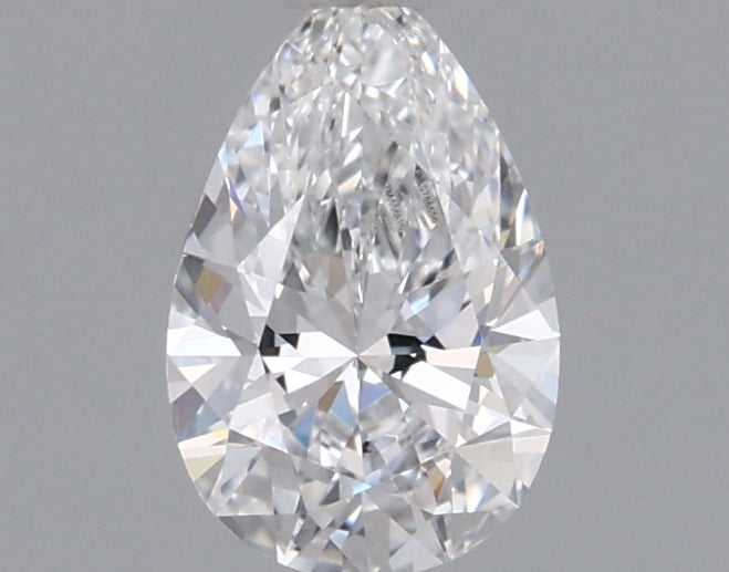 0.49 Carat Pear Shaped, Ideal Cut, D Color, VVS1 Clarity, IGI Certified Lab Grown Diamond