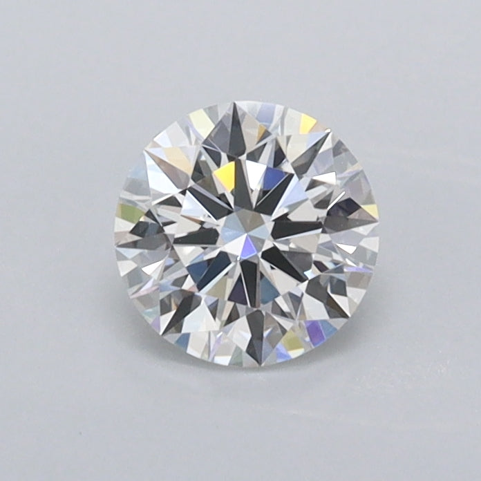 0.53 Carat Round Shaped, Ideal Cut, D Color, VVS1 Clarity, IGI Certified Lab Grown Diamond