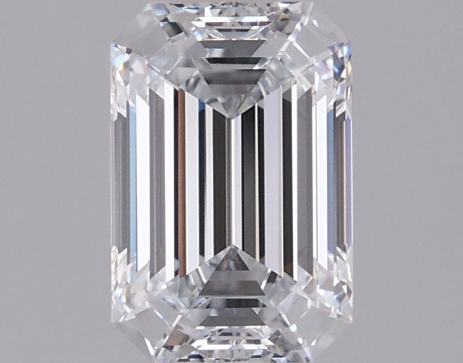 1.04 Carat Emerald Shaped, Excellent Cut, E Color, VVS1 Clarity, IGI Certified Lab Grown Diamond