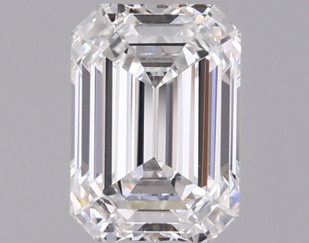 1.05 Carat Emerald Shaped, Ideal Cut, D Color, VVS1 Clarity, IGI Certified Lab Grown Diamond