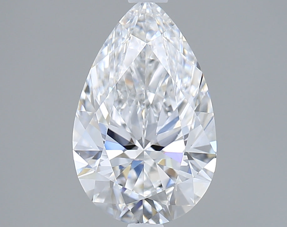 1.72 Carat Pear Shaped, Excellent Cut, D Color, VS1 Clarity, IGI Certified Lab Grown Diamond
