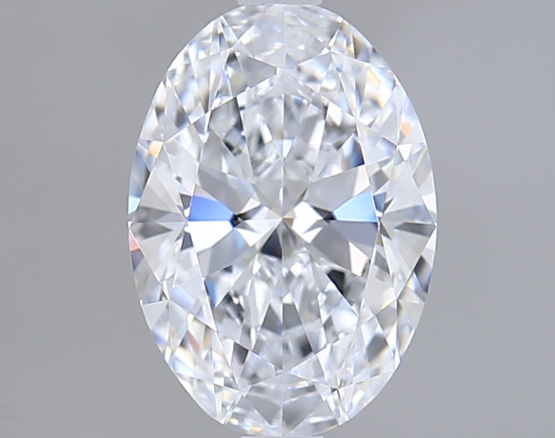 1.54 Carat Oval Shaped, Ideal Cut, D Color, VVS1 Clarity, IGI Certified Lab Grown Diamond