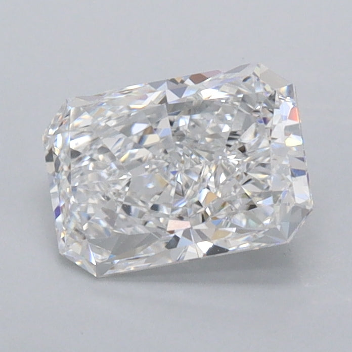 1.01 Carat Radiant Shaped, Ideal Cut, D Color, VVS1 Clarity, IGI Certified Lab Grown Diamond