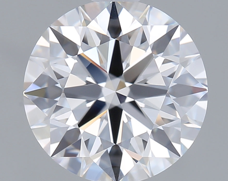 1.57 Carat Round Shaped, Ideal Cut, D Color, VVS1 Clarity, IGI Certified Lab Grown Diamond
