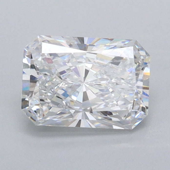 1.05 Carat Radiant Shaped, Ideal Cut, D Color, VVS1 Clarity, IGI Certified Lab Grown Diamond