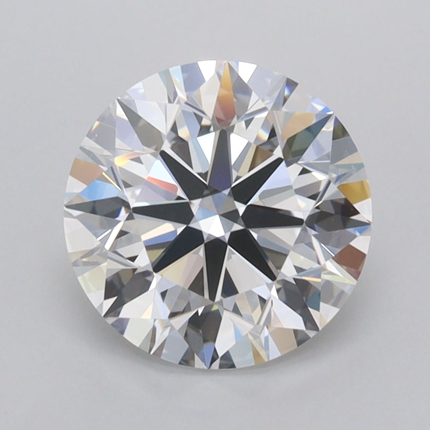 2.32 Carat Round Shaped, Ideal Cut, D Color, VVS1 Clarity, IGI Certified Lab Grown Diamond