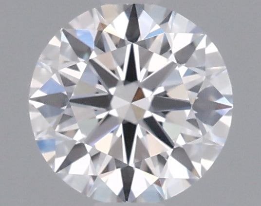 0.54 Carat Round Shaped, Excellent Cut, D Color, VVS1 Clarity, IGI Certified Lab Grown Diamond