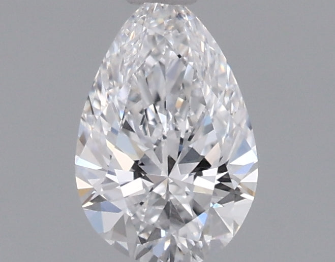 0.49 Carat Pear Shaped, Ideal Cut, D Color, VVS1 Clarity, IGI Certified Lab Grown Diamond
