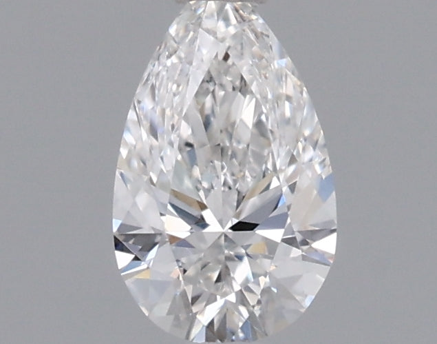 0.40 Carat Pear Shaped, Excellent Cut, D Color, VVS1 Clarity, IGI Certified Lab Grown Diamond