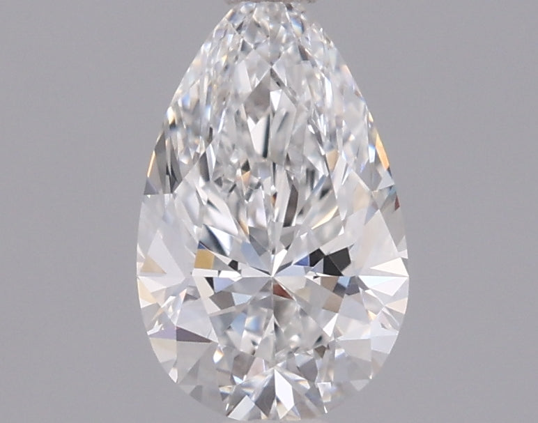 0.76 Carat Pear Shaped, Excellent Cut, D Color, VVS1 Clarity, IGI Certified Lab Grown Diamond