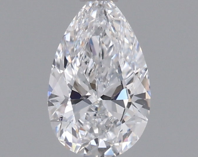 0.48 Carat Pear Shaped, Ideal Cut, D Color, VVS1 Clarity, IGI Certified Lab Grown Diamond