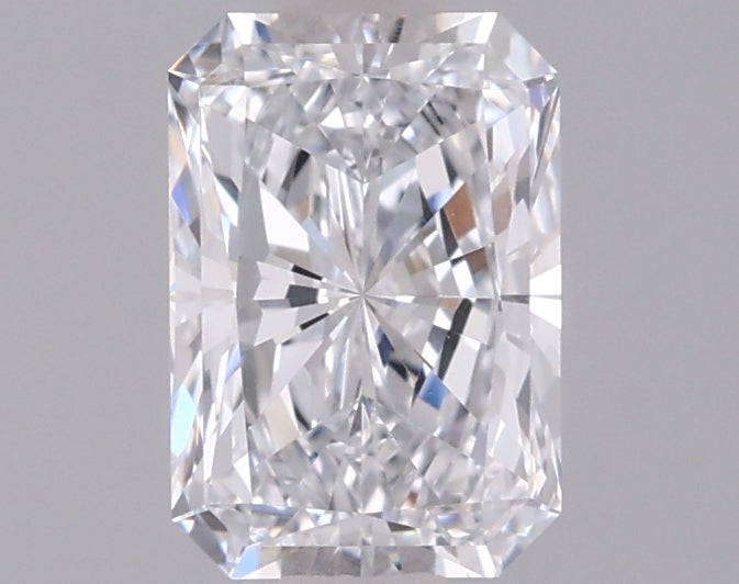 0.99 Carat Radiant Shaped, Ideal Cut, D Color, VVS1 Clarity, IGI Certified Lab Grown Diamond