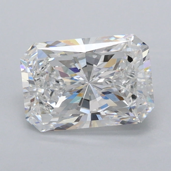 1.02 Carat Radiant Shaped, Ideal Cut, D Color, VVS1 Clarity, IGI Certified Lab Grown Diamond