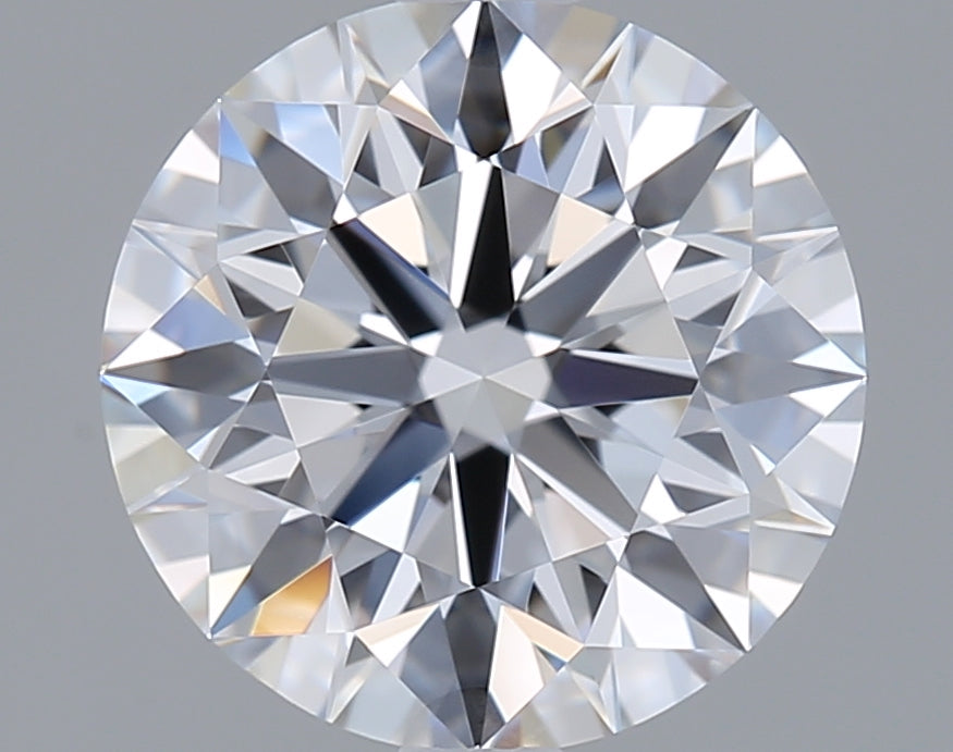 1.79 Carat Round Shaped, Ideal Cut, D Color, VVS1 Clarity, IGI Certified Lab Grown Diamond