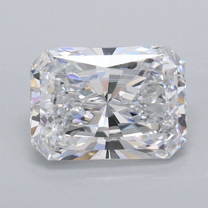 1.02 Carat Radiant Shaped, Ideal Cut, D Color, VVS2 Clarity, IGI Certified Lab Grown Diamond