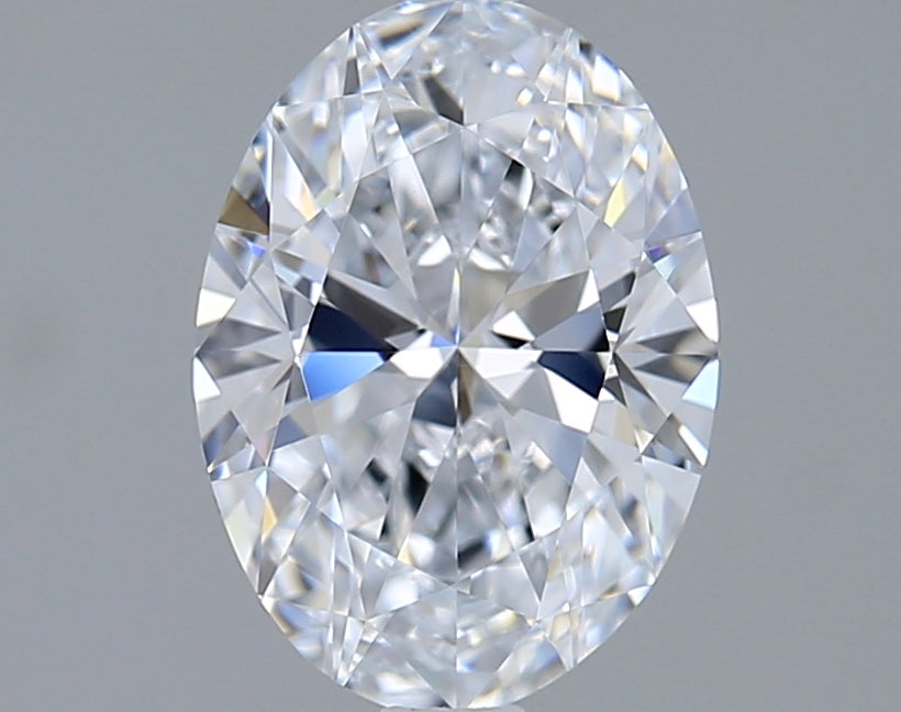 1.55 Carat Oval Shaped, Ideal Cut, E Color, VVS1 Clarity, IGI Certified Lab Grown Diamond