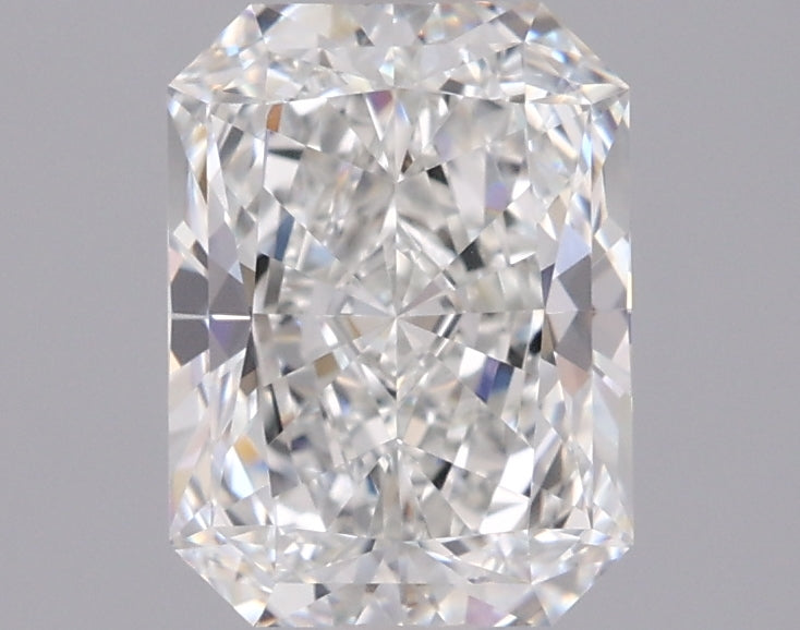 1.56 Carat Radiant Shaped, Ideal Cut, F Color, VVS1 Clarity, IGI Certified Lab Grown Diamond