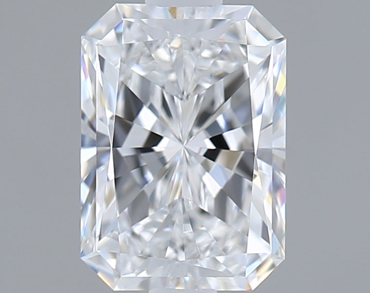 1.03 Carat Radiant Shaped, Excellent Cut, D Color, VS1 Clarity, IGI Certified Lab Grown Diamond