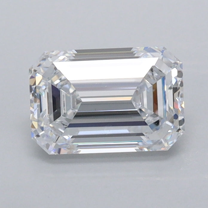1.04 Carat Emerald Shaped, Ideal Cut, D Color, VVS1 Clarity, IGI Certified Lab Grown Diamond