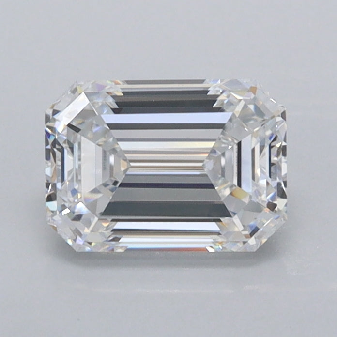 1.07 Carat Emerald Shaped, Ideal Cut, D Color, VVS1 Clarity, IGI Certified Lab Grown Diamond