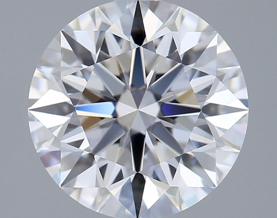 2.51 Carat Round Shaped, Excellent Cut, D Color, VVS2 Clarity, IGI Certified Lab Grown Diamond