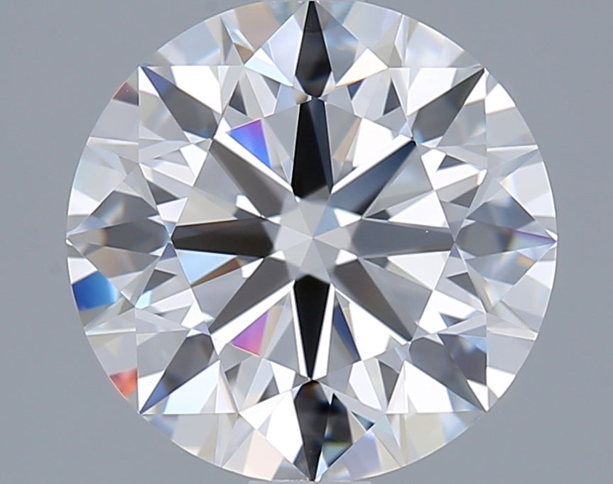 2.50 Carat Round Shaped, Ideal Cut, E Color, VVS1 Clarity, IGI Certified Lab Grown Diamond