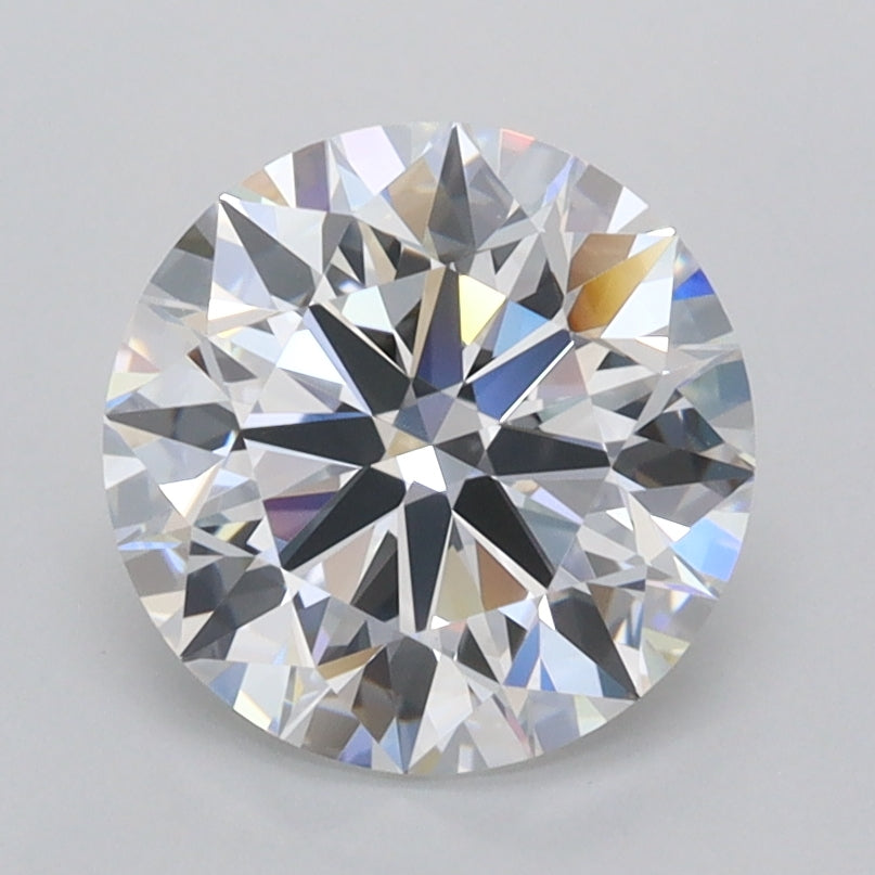 2.00 Carat Round Shaped, Ideal Cut, D Color, VVS1 Clarity, IGI Certified Lab Grown Diamond