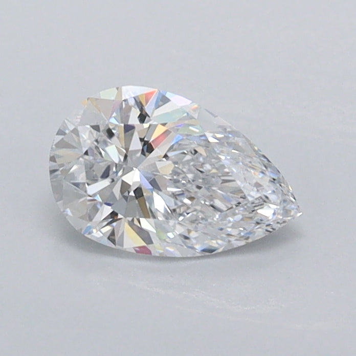 0.49 Carat Pear Shaped, Ideal Cut, D Color, VVS1 Clarity, IGI Certified Lab Grown Diamond