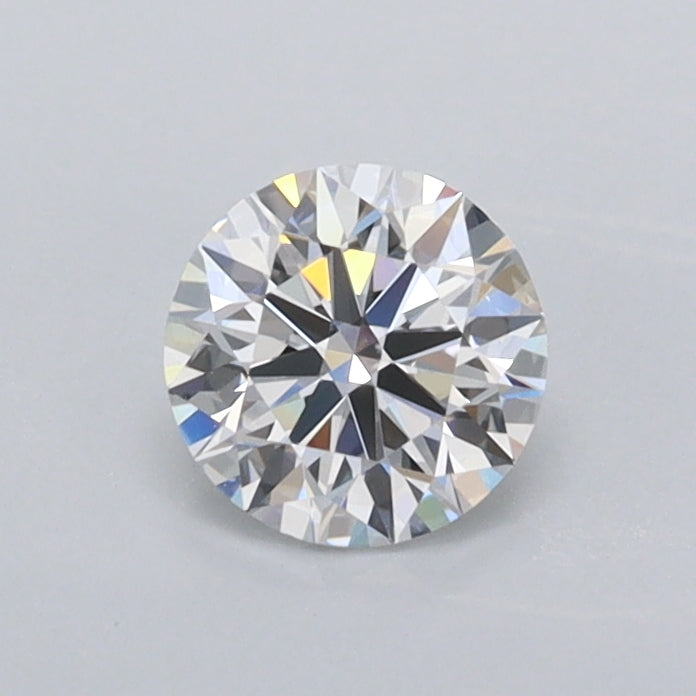 0.54 Carat Round Shaped, Ideal Cut, D Color, VVS1 Clarity, IGI Certified Lab Grown Diamond