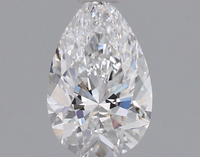 0.51 Carat Pear Shaped, Very Good Cut, D Color, VVS1 Clarity, IGI Certified Lab Grown Diamond