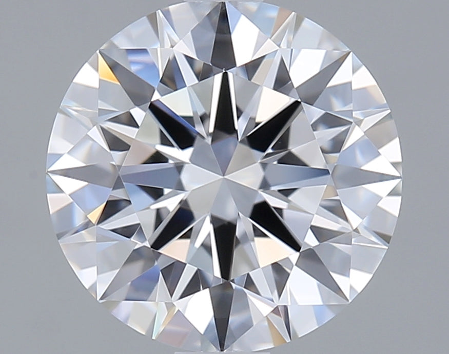 1.94 Carat Round Shaped, Ideal Cut, D Color, VVS1 Clarity, IGI Certified Lab Grown Diamond