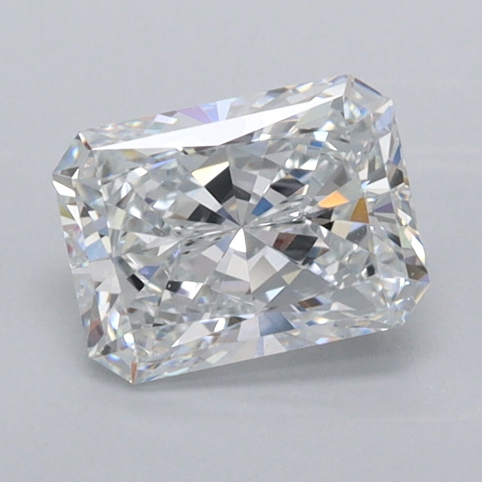 1.04 Carat Radiant Shaped, Excellent Cut, D Color, VVS1 Clarity, IGI Certified Lab Grown Diamond