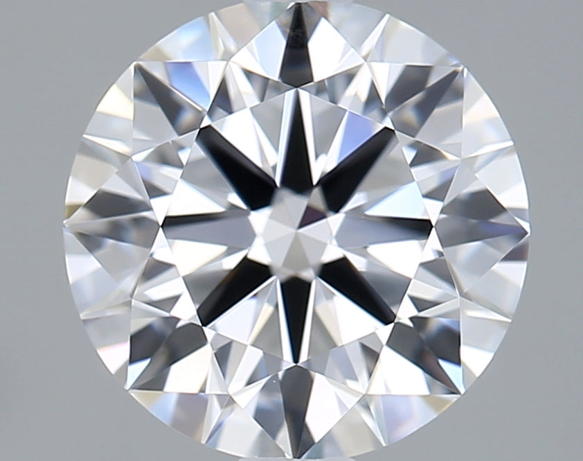 1.91 Carat Round Shaped, Ideal Cut, D Color, VVS1 Clarity, IGI Certified Lab Grown Diamond