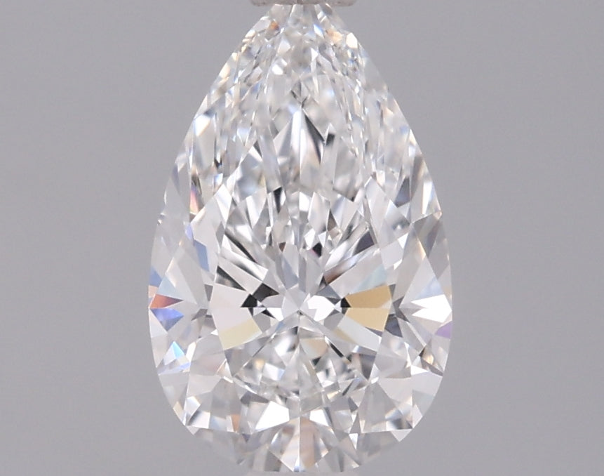 1.02 Carat Pear Shaped, Ideal Cut, D Color, VVS1 Clarity, IGI Certified Lab Grown Diamond