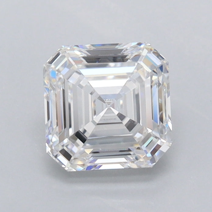 1.01 Carat Asscher Shaped, Excellent Cut, D Color, VVS1 Clarity, IGI Certified Lab Grown Diamond