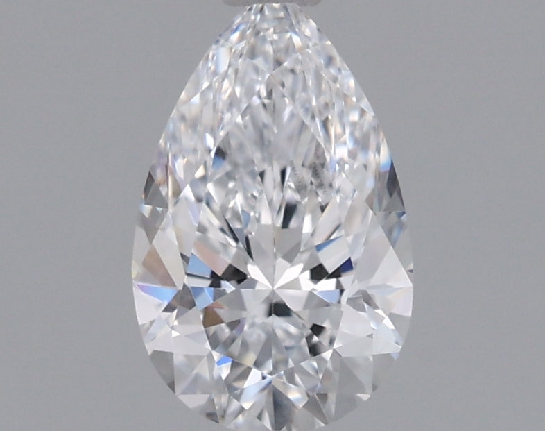 0.79 Carat Pear Shaped, Excellent Cut, D Color, VVS1 Clarity, IGI Certified Lab Grown Diamond