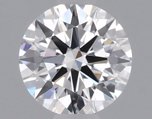 0.35 Carat Round Shaped, Ideal Cut, D Color, VS2 Clarity, IGI Certified Lab Grown Diamond