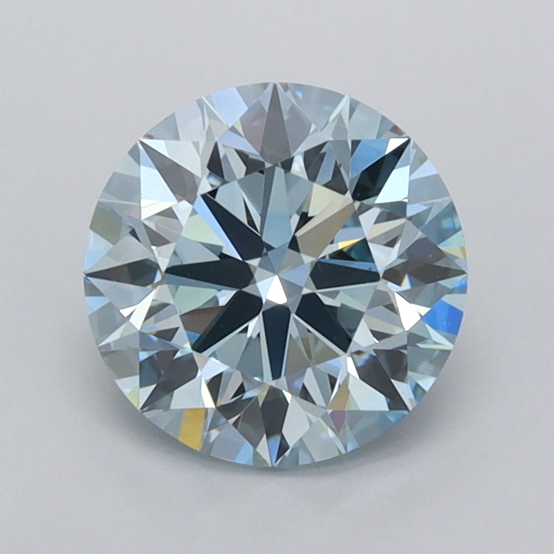 1.50 Carat Round Shaped, Ideal Cut, VVS2 Clarity, IGI Certified Lab Grown Diamond