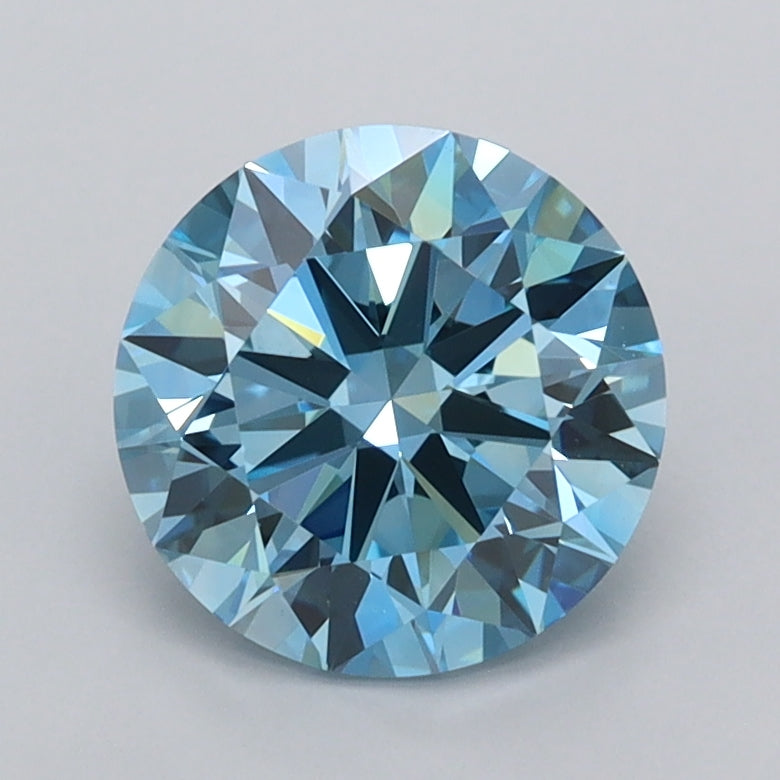 1.57 Carat Round Shaped, Ideal Cut, VVS1 Clarity, IGI Certified Lab Grown Diamond