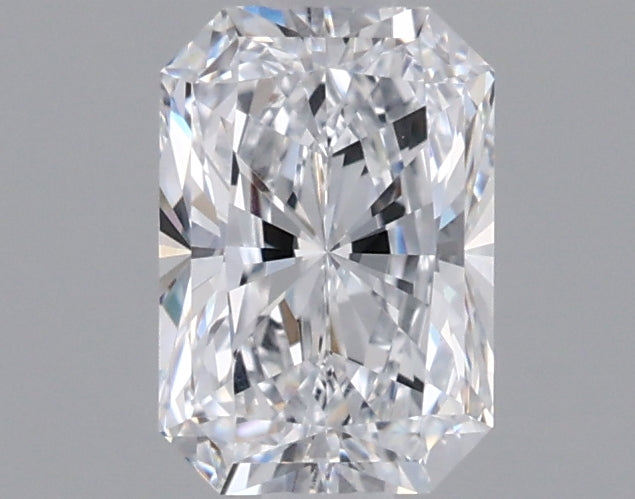 0.85 Carat Radiant Shaped, Ideal Cut, E Color, VVS2 Clarity, IGI Certified Lab Grown Diamond