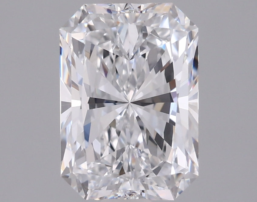 1.51 Carat Radiant Shaped, Excellent Cut, D Color, VVS1 Clarity, IGI Certified Lab Grown Diamond