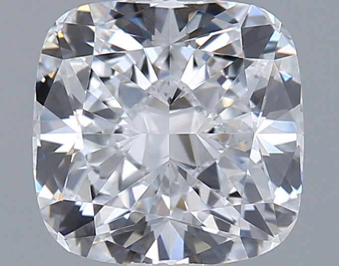 1.51 Carat Cushion Shaped, Ideal Cut, D Color, VVS1 Clarity, IGI Certified Lab Grown Diamond